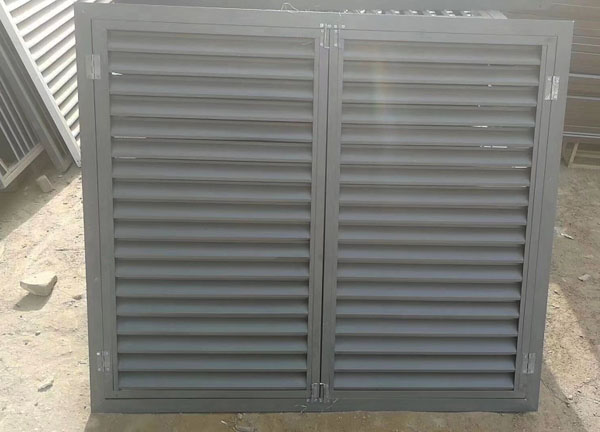 通風口防雨鋅鋼百葉窗